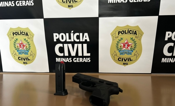 POLCIA CIVIL APREENDE ARMA DE FOGO EM CARMO DO CAJURU