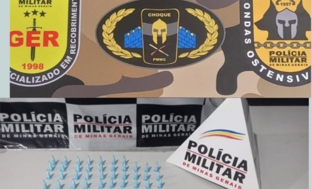 DUPLA  PRESA COM ARMAS DE FOGO E DROGAS NO BAIRRO NITERI
