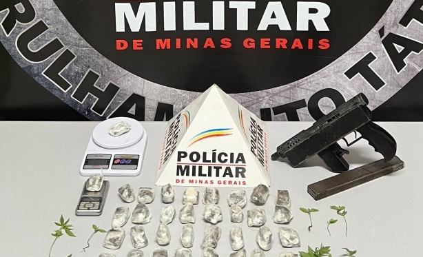 OPERAO POLICIAL RESULTA NA APREENSO DE DROGAS E ARMA CASEIRA