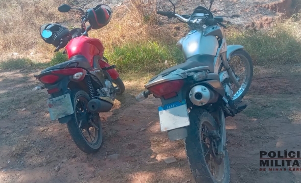 MOTOS FURTADAS SO LOCALIZADAS EM DIVINPOLIS