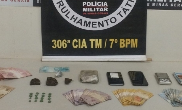 SUSPEITO DE TRFICO DE DROGAS  PRESO EM MORADA NOVA DE MINAS