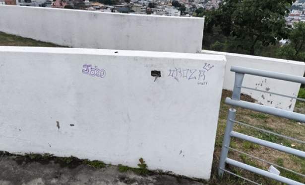 FORMIGA: JOVENS SO PRESOS POR PICHAR MUROS DO MIRANTE DO CRISTO REDENTOR