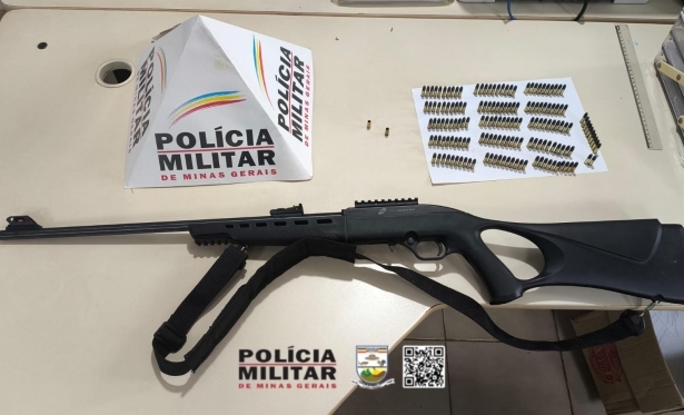 MULHER  PRESA POR PORTE ILEGAL DE ARMA DE FOGO EM ABAET