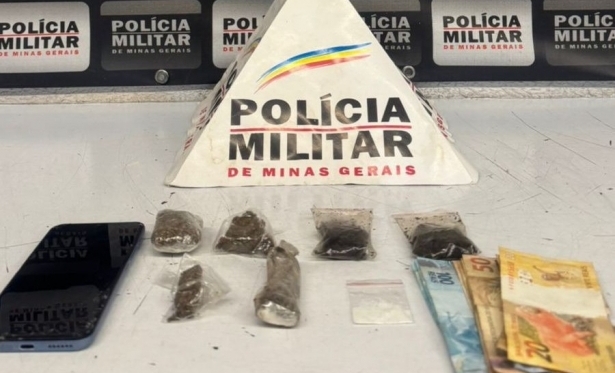 HOMEM  PRESO POR TRFICO DE DROGAS EM DIVINPOLIS