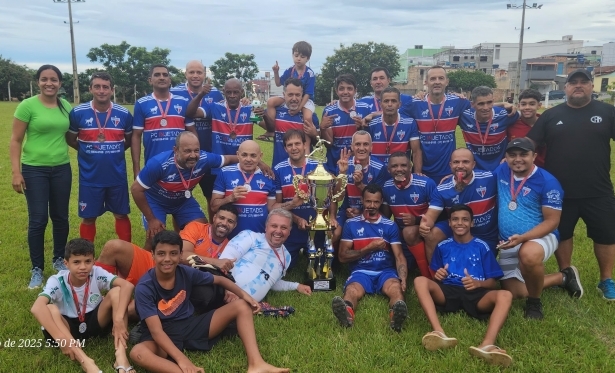 FORTALEZA CONQUISTA O TTULO DA COPA MUNICIPAL DE MASTERS (+45) EM NOVA SERRANA